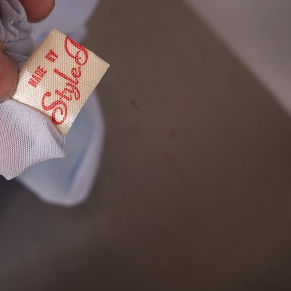 1960s Style Rite Baby Blue Tap Pants Lingerie - Picture 1 of 10